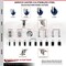 Service Caster 3.5 Inch 316SS Solid Polyurethane 3/8 Inch Threaded Stem Caster Lock Brake, 2PK SS316TSTTL20S3514-SPUS-381615-2-S2 - alternate 4